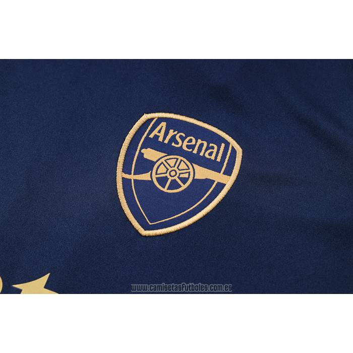 Chandal del Arsenal Manga Corta 2023-2024 Azul - Pantalon Corto